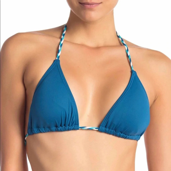 NEW Vince Camuto Braided Triangle Bikini Top Size Small NWT - Picture 7 of 7